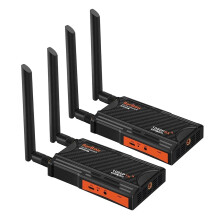 Draadloze 200m HDMI-extender: Audio- en videosender/ontvanger voor DVD, camera, laptop, pc naar tv/projector
