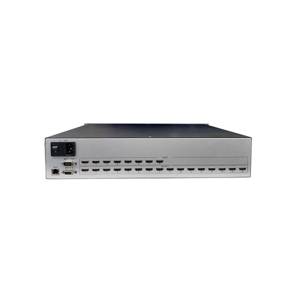 Professional Hdmi Matrix Switcher With 4K30hz Support, App Control, And Multiple Configurations (4X4, 8X8, 8X16, 16X16) 313027040066