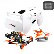 Emax Tinyhawk II Freestyle 115mm 2.5 FPV Race Drone met F4 5A ESC, Afstandsbediening en FPV Bril - RTF/BNF Versie