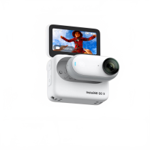 Insta360 GO 3 Kleine Actiecamera - Losse Versie met 32GB/64GB/128GB Opties, Overal Bevestigen, 2.7K POV Mogelijkheid