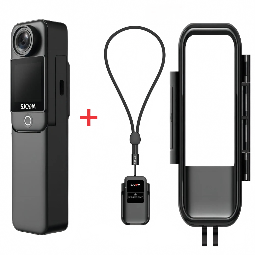 Sjcam C300 4K Pocket Action Camera With 6-Axis Gyro, Super Night Vision, Wifi Remote & Webcam Sports Dv 726084621749