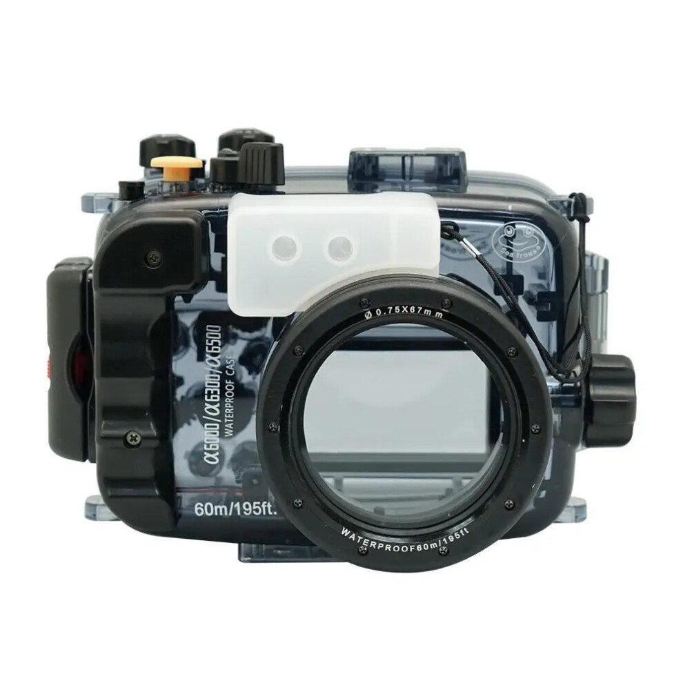 Seafrogs 40M/130Ft Waterproof Camera Housing Case For Sony A6000/A6300/A6500 726084528642