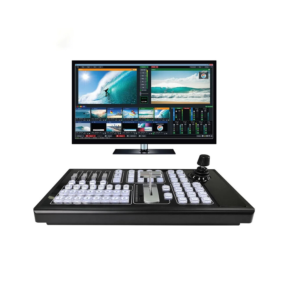 Ptz Ndi Uhd Camera With Vmix Console Switchboard Controller - Wanyunvision Store 313111749721