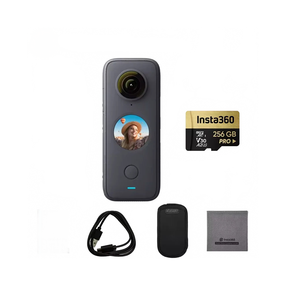 Insta360 One X2 Action Camera - 5.7K Video, 10M Waterproof, Flowstate Stabilization, Sports Cam 744110495089