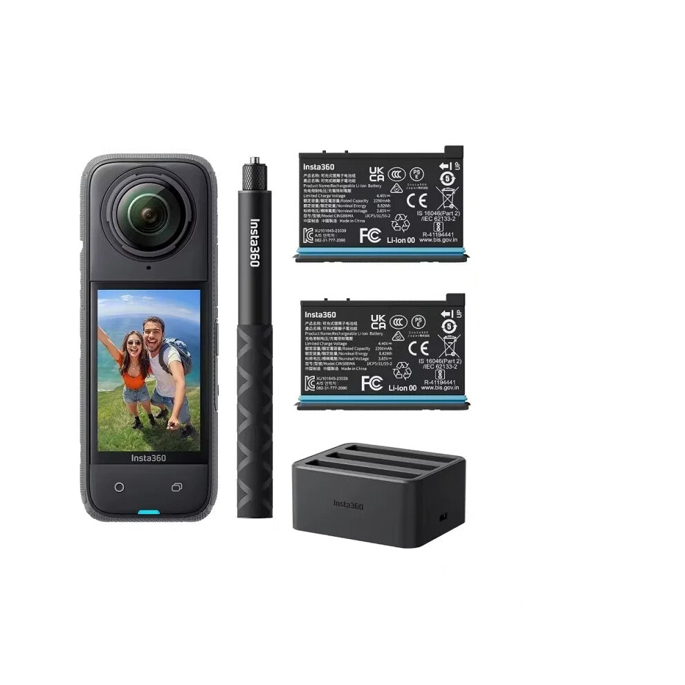 Insta360 X4 Action Camera - 8K Video, 2290Mah Battery, 10M Waterproof, Flowstate Stabilization, Sports Camera Available Now 744110023244
