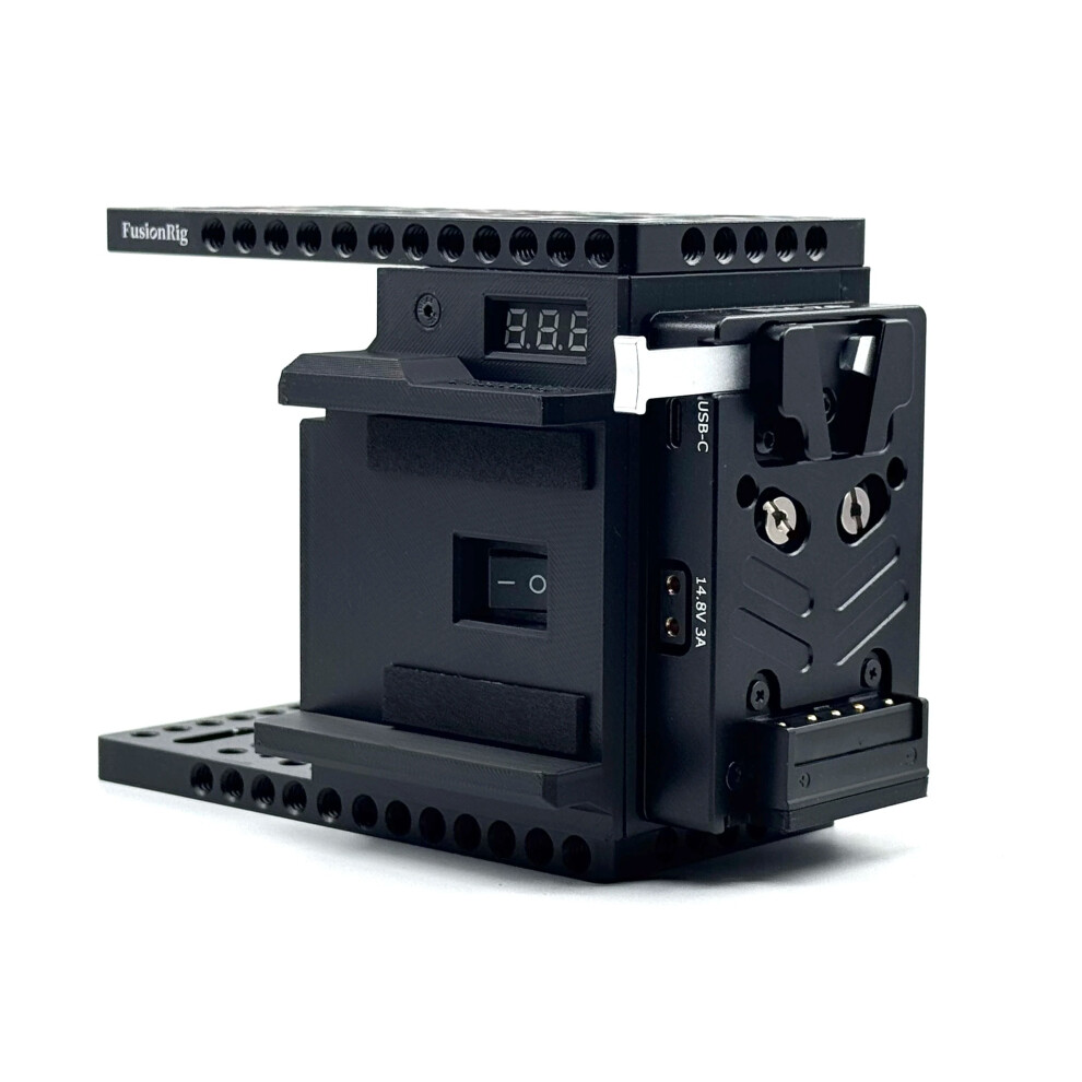 FusionRig CineBack Pro: Expansion Module for Sony FX3/FX30 Camera Cage-image-OPC-PHPZPWY-NEW