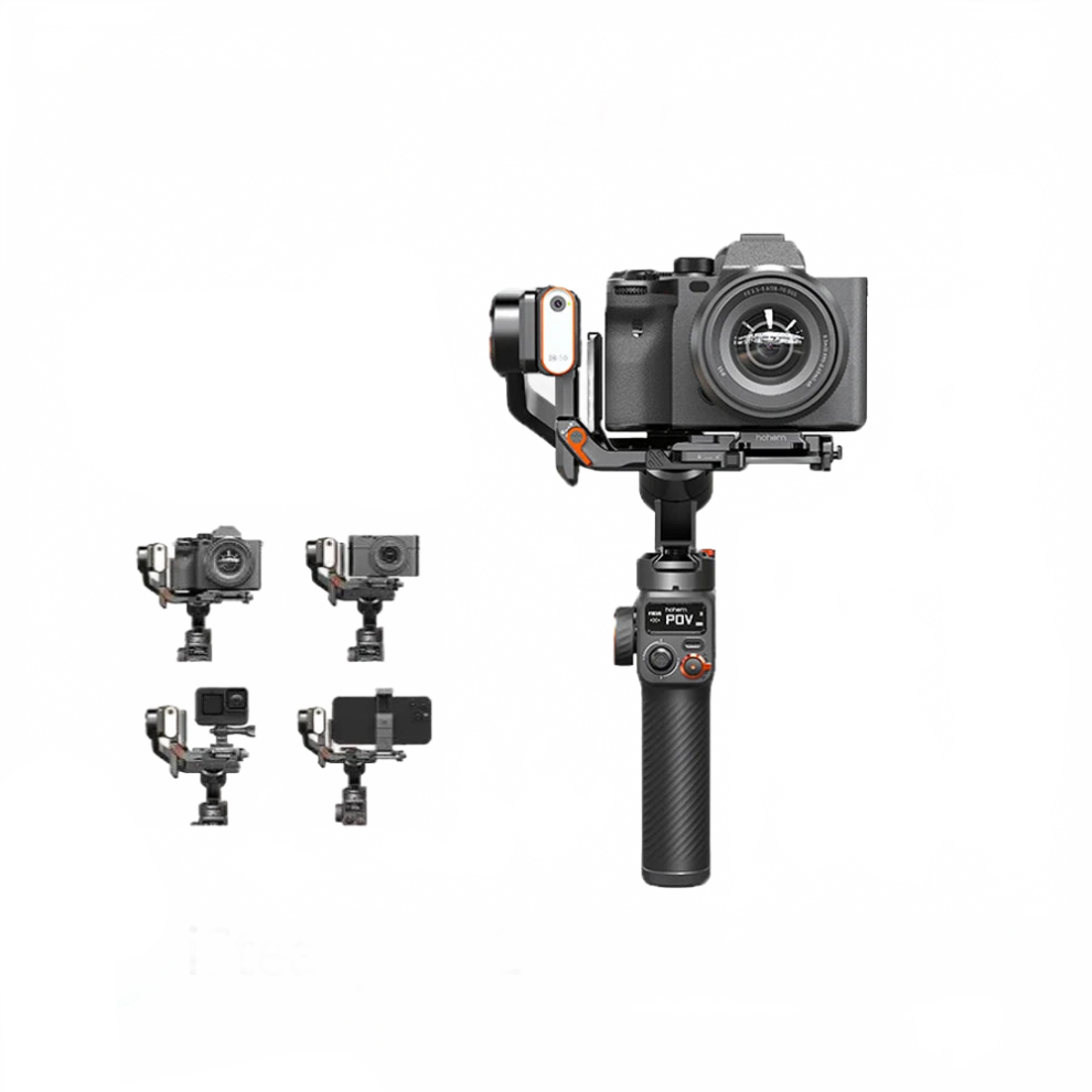 Hohem Isteady Mt2 3-Axis Handheld Gimbal Stabilizer With Fill & Ai Tracking For Smartphones And Mirrorless Cameras Light 313114160172