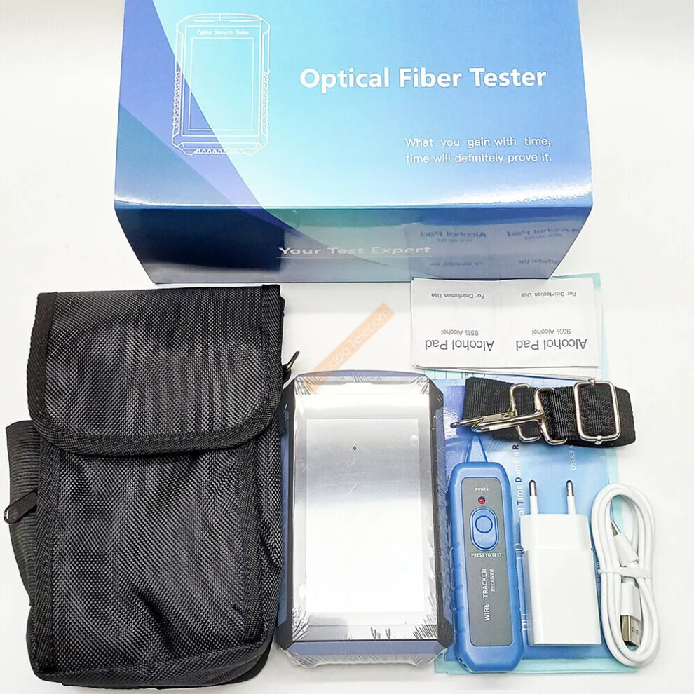 980Tek D26 Otdr Optical Fiber Tester With Touch Screen - 1310Nm/1550Nm, 26/24Db, 100Km Range, Opm/Ols/Vfl 7445029157176