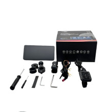 3-inch waterdichte navigatiedisplay voor motorfiets met Android 12, CarPlay, draadloze TPMS en dubbele camera
