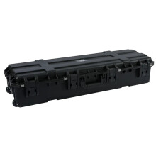 Duurzame waterdichte harde plastic koffer met wielen - Groot 1350x470x180mm