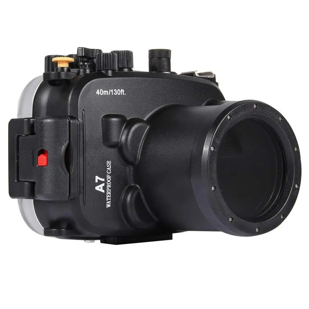 Mekon 40M/130Ft Waterproof Underwater Housing Case For Sony A7/A7r With 28-70Mm Lens Compatibility 711181777147