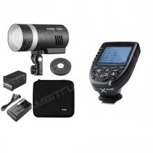 Godox AD300Pro Buiten Flitslicht - 300Ws TTL 2.4G HSS met Batterij voor Canon, Nikon, Sony, Fuji