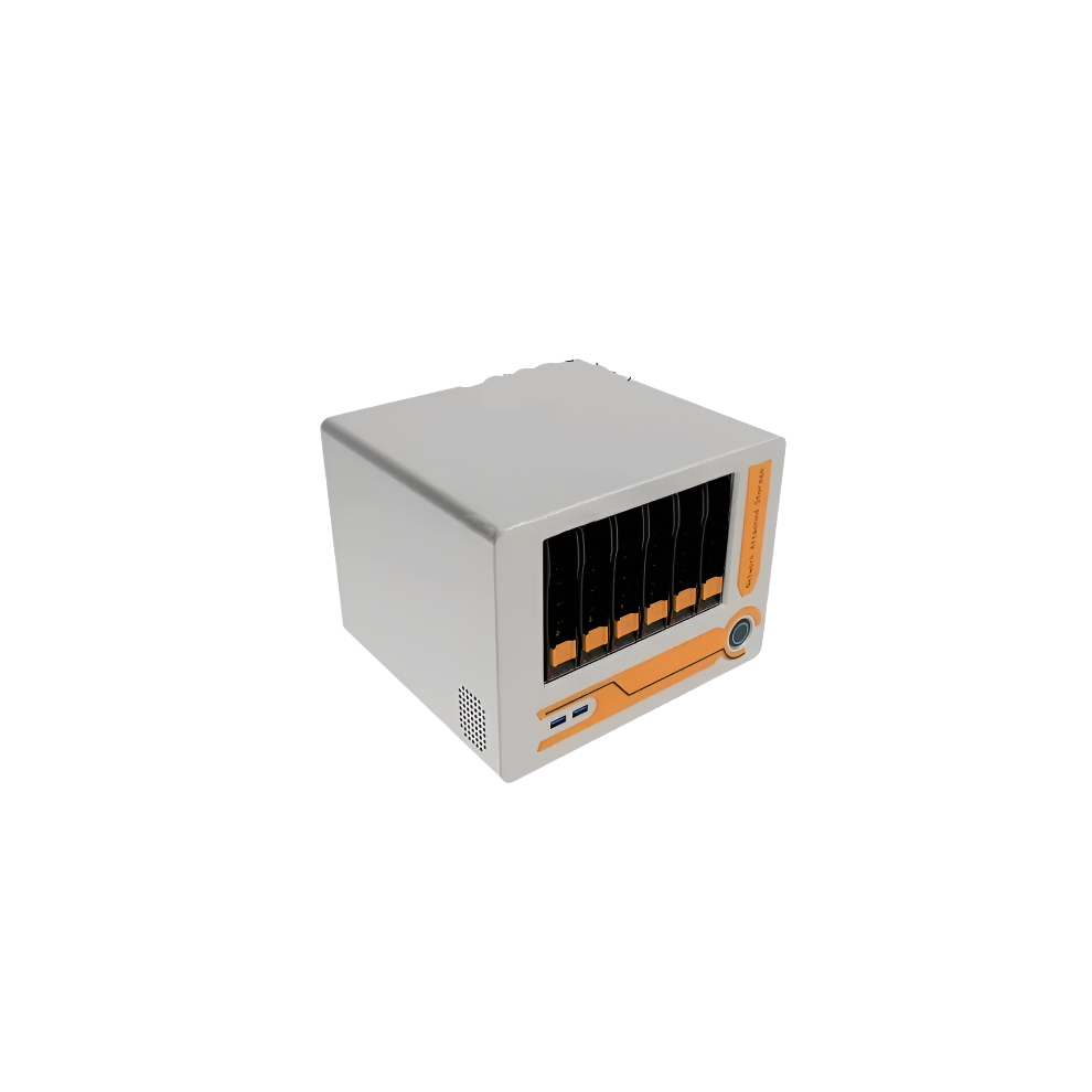 6-Bay Custom Nas Storage Server - Hot Swap Mini-Itx/Atx Case For 3.5 Hdds, Sgcc Build 313047996985