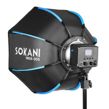 Sokani X60 Mini RGB LED Video Light met Bowens Mount voor Buitenfotografie en Studio Video-opnames