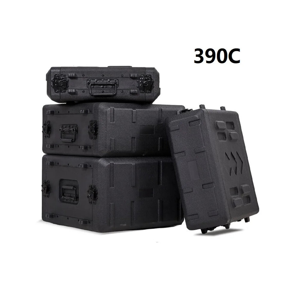 Professional Stage Equipment Flight Case: Audio Amplifier & Microphone Storage Organizer 7445032895898