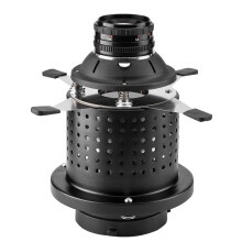 soonpho OT1 Pro Bowens Mount Optical Snoot with Interchangeable 50mm, 85mm, 150mm Lenses for Artistic Lighting Effects - Compatible with God