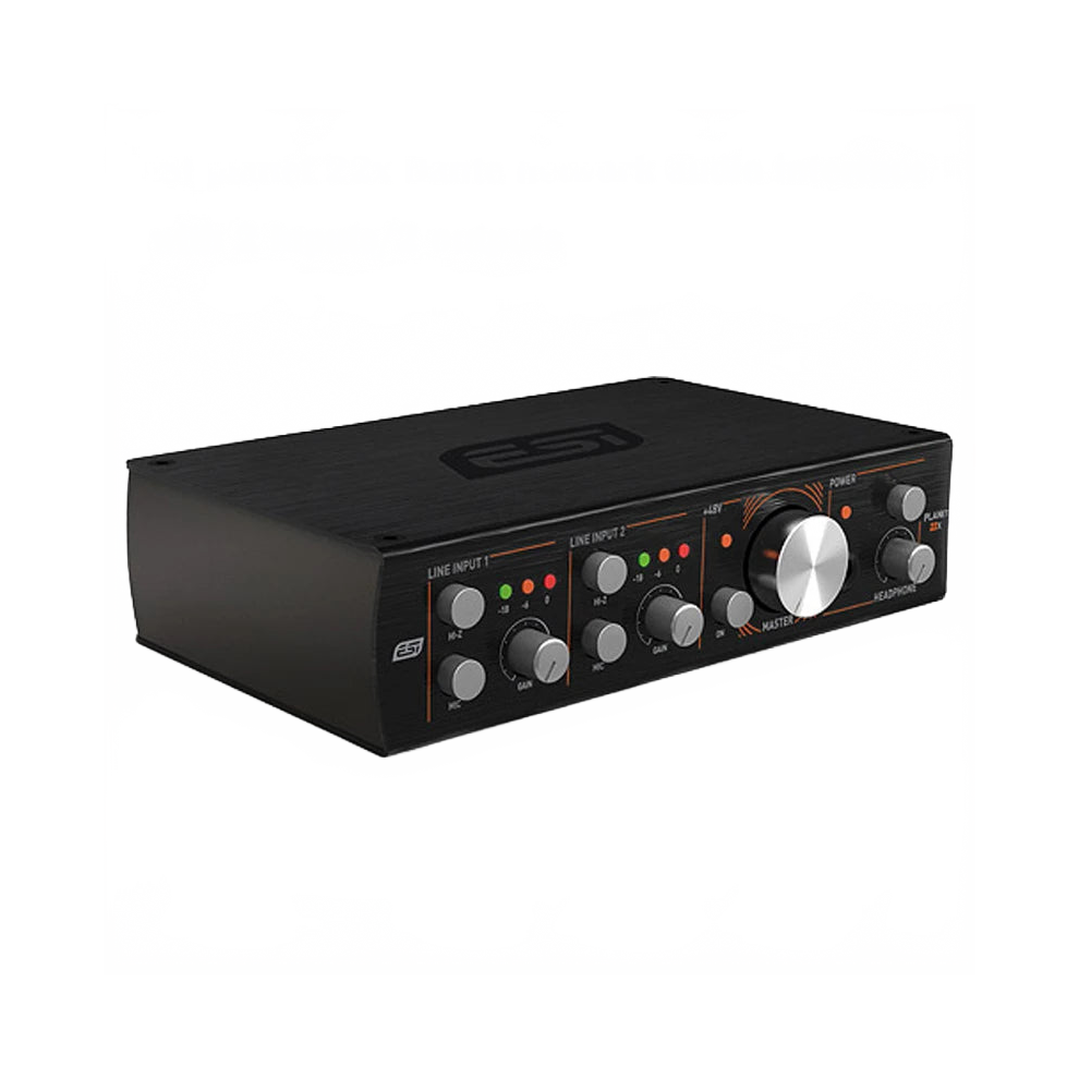 Esi Planet 22X Professional Dante Network Audio Interface - 2 In/2 Out Studio Solution With Bundled Software 313054834874