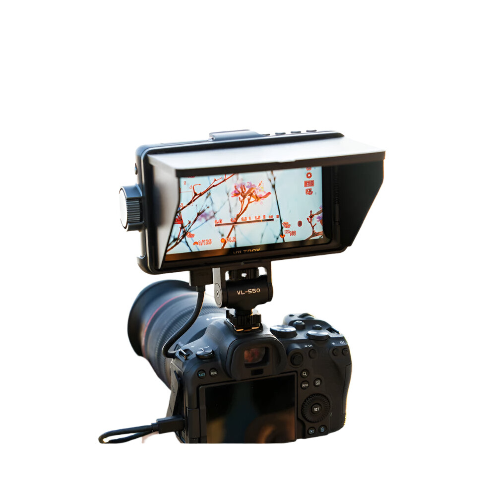 Viltrox Dc-550 Pro 5.5 4K Hdmi Camera Monitor With Np550 Battery For Outdoor Shooting 313036820895
