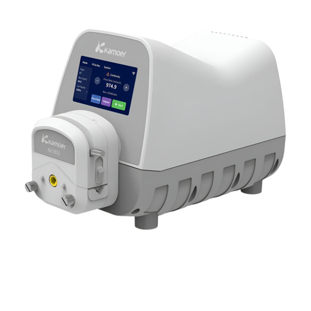 Kamoer High Flow Peristaltic Pump With Wifi Control, 0.5-1500Ml/Min For Lab, Food, And Beverage Filling, Ac100v-240V 304623172411