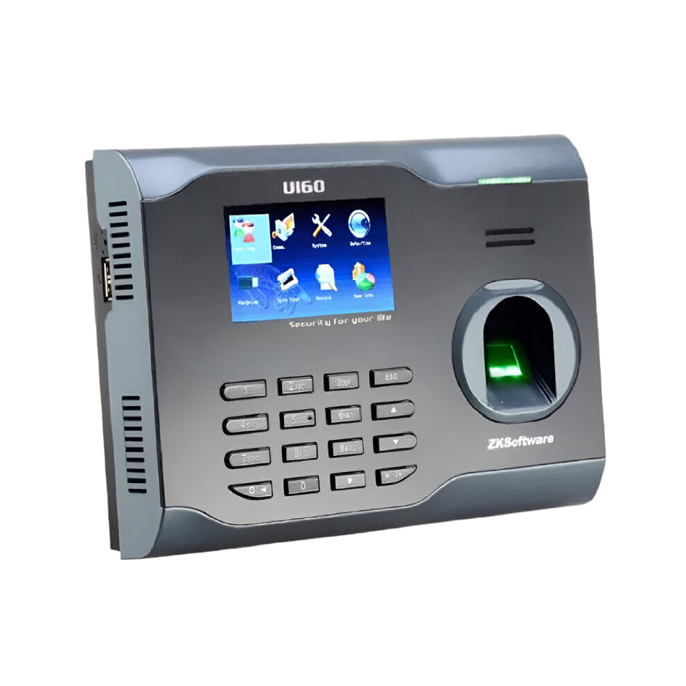 Zk U160 Wifi Fingerprint Time Clock - Advanced Employee Attendance Terminal With Tcp/Ip Connectivity 384921365043