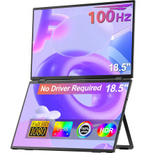 UPERFECT UStation Delta Plus 18. 5 100 Hz 1080p Dual Screen Klappbarer externer Monitor für Windows & Mac