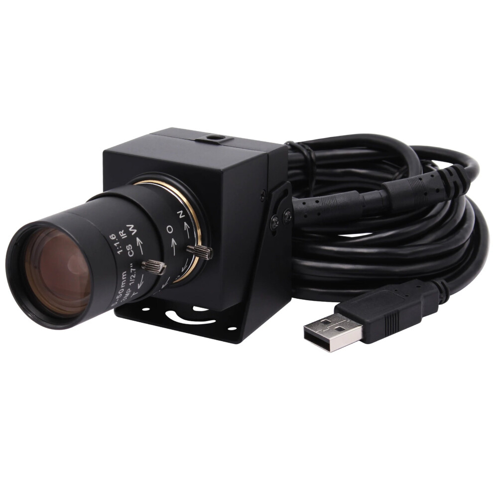 Ultra Hd 4K Usb Webcam With Cmos Imx415 Sensor And Manual Focus Cs Mount Lens (6-60Mm/5-50Mm/2.8-12Mm) - 30Fps Mjpeg 7445036473474