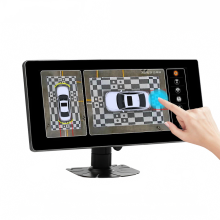25 - Zoll - HD - Touchscreen - Auto - Display mit 1920x720p Auflösung, kompatibel mit 360 - Grad - Panoramasystem für verschiedene Fahrzeugmodelle