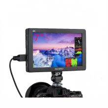 FEELWORLD T7 Plus 7 DSLR - Monitor mit 3D - LUT, 4K HDMI, Full HD 1920x1200 IPS - Display, Wellenform - & Vektorsupport, Aluminium - Design