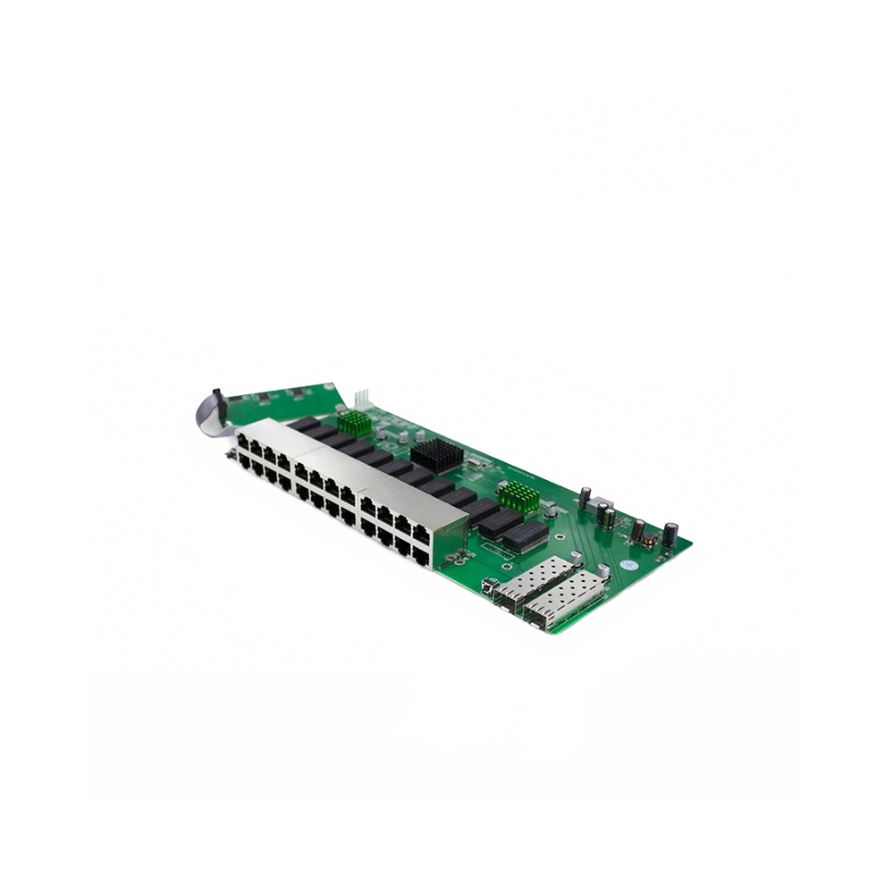 Hicomdata 26-Port Gigabit Ethernet Managed Network Switch With Sfp & Rj45, 1000Mbps Speed 705353552090