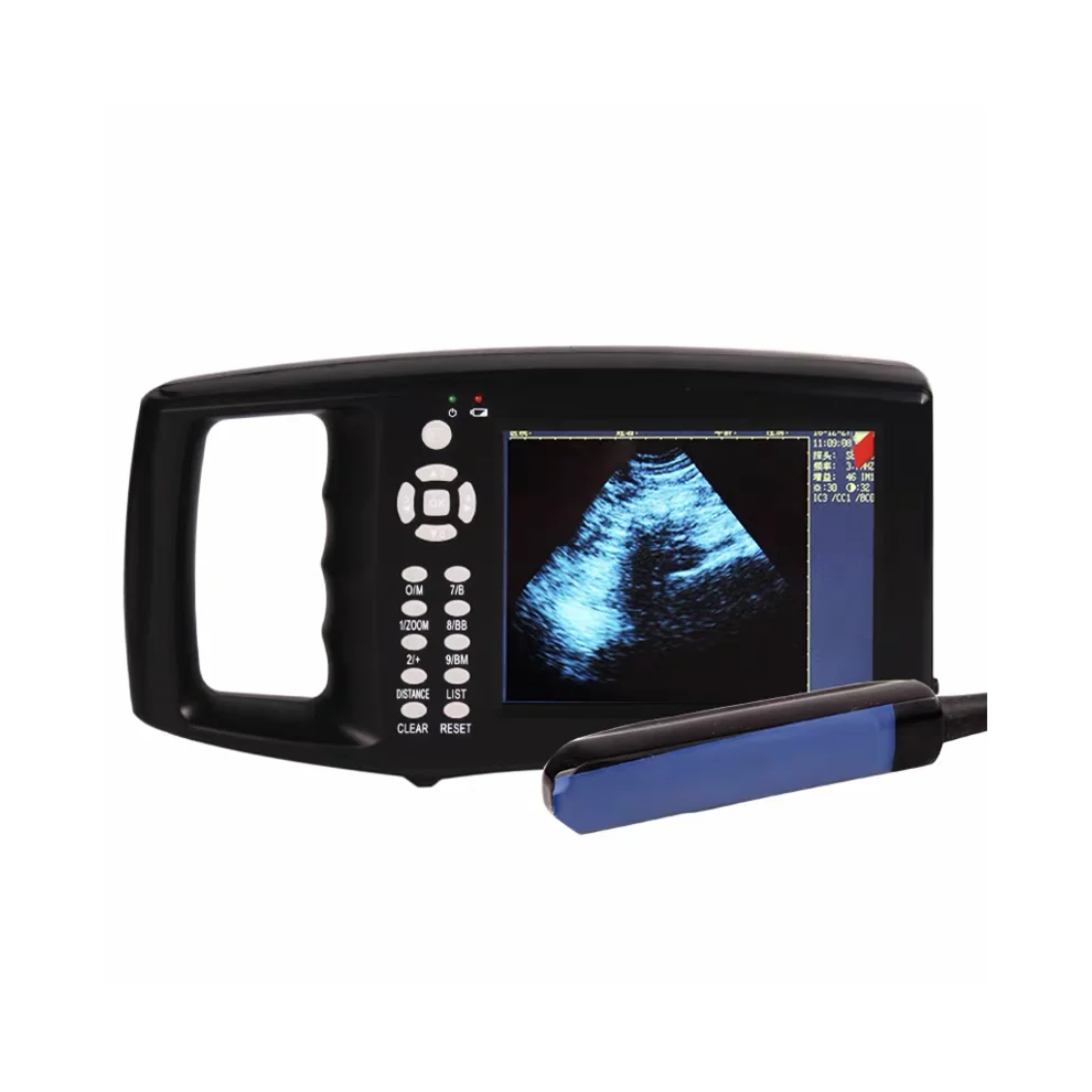 Compact 5-Inch Lcd Veterinary Ultrasound Scanner With Rectal Probe For Cattle, Sheep, And Horses 313055126183