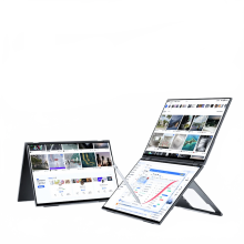 Ehomewei X Series Dual Screen Portable Monitor - 15, 6" FHD 2K Touch - Display für Laptop, Windows, MacBook - Treiberfrei & Handykompatibel