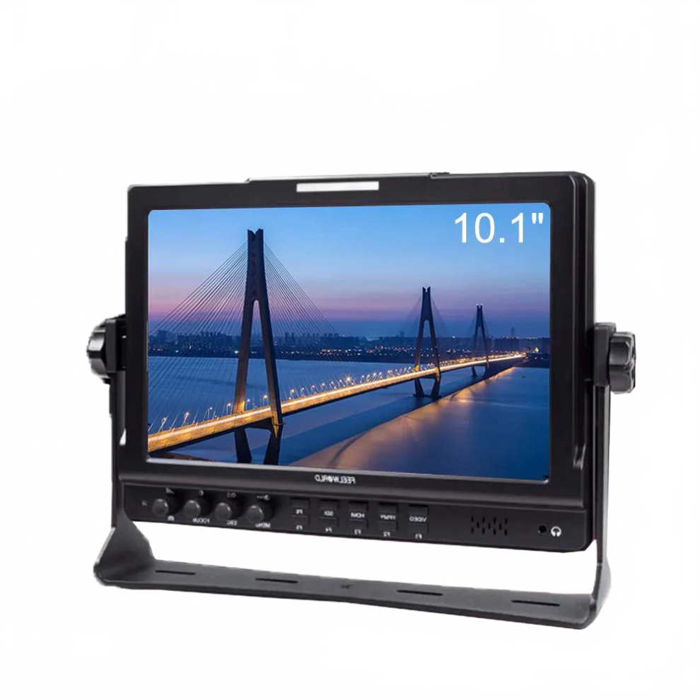 Feelworld Fw1018v1 10.1 Ips 4K Hdmi Full Hd Lcd Monitor For Dslr And Video Stabilizer Shooting 313108283283