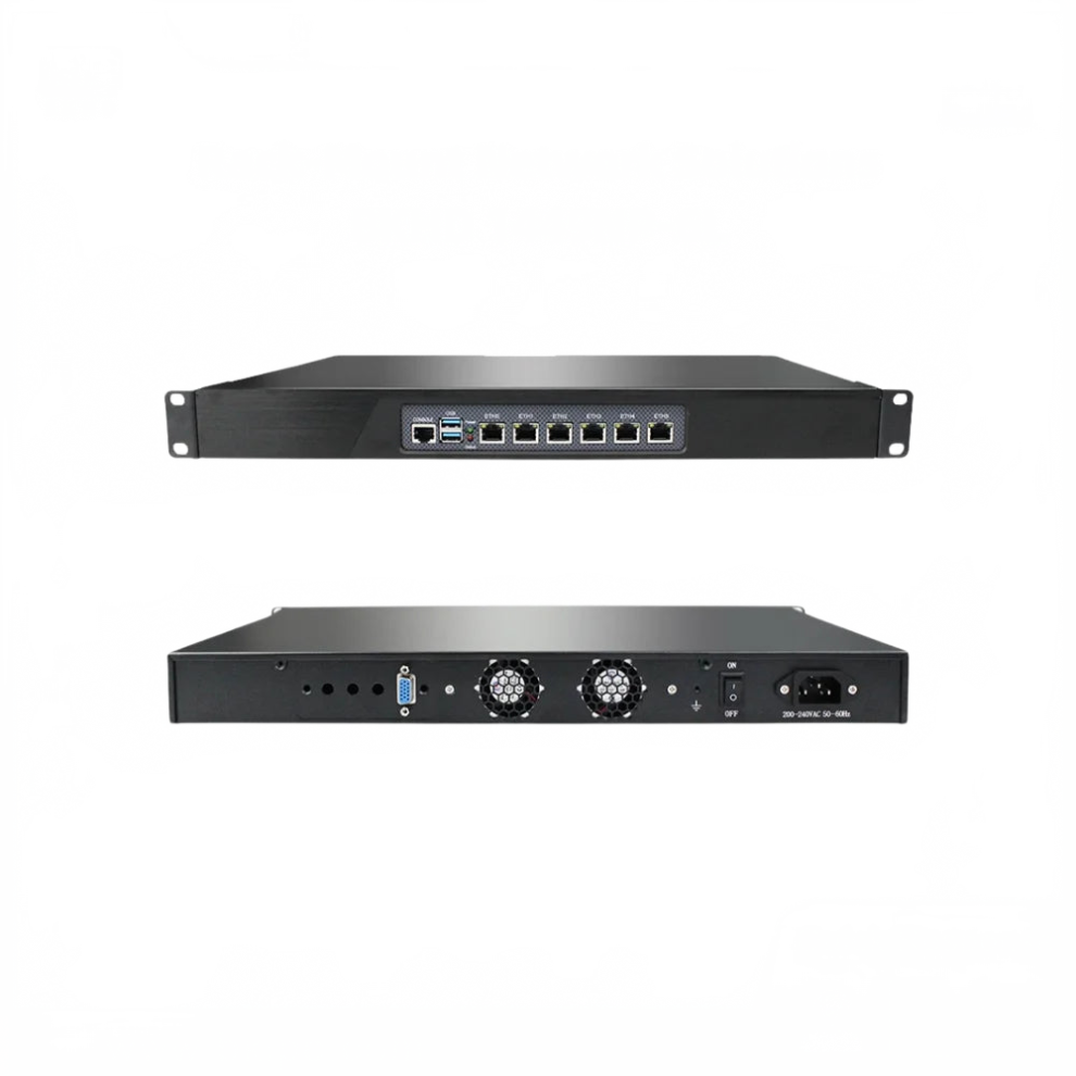 Ikuaios 1U Rackmount Network Appliance With 11Th Gen Intel Pentium Core, 6X 2.5G I226 Ethernet Ports For Firewall & Router - Model 1449Np-6L 7445024261281