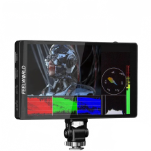 Feelworld F7 Pro 7 Touchscreen 3D LUT DSLR Camera Field Monitor - 4K 60Hz HD met F970 Externe Voeding & Montageopties