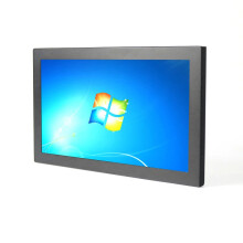 14 Industrieller resistiver Touchscreen - Monitor mit 1366x768 LCD - Display, VGA/HDMI/DVI/USB - Anschlüssen und Ohrmontage - Installation