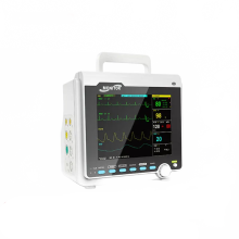 Contec tragbarer Patienten - und Veterinärmonitor mit 8 Vitalzeichenüberwachung - EKG, NIBP, RESP, SpO2, PR, Temp, Drucker & optionales EtCO2