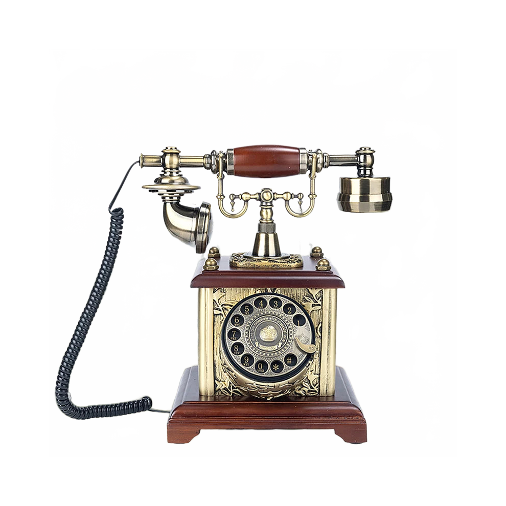 Vintage Rotary Phone Guest Book For Weddings & Parties - Record Audio Messages 705353039751