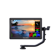 Feelworld FW568 V3 5. 5 DSLR - Kamera - Feldmonitor mit 3D - LUT, Full HD IPS - Display, HDMI - Ausgang, Neigungsarm und Touchscreen