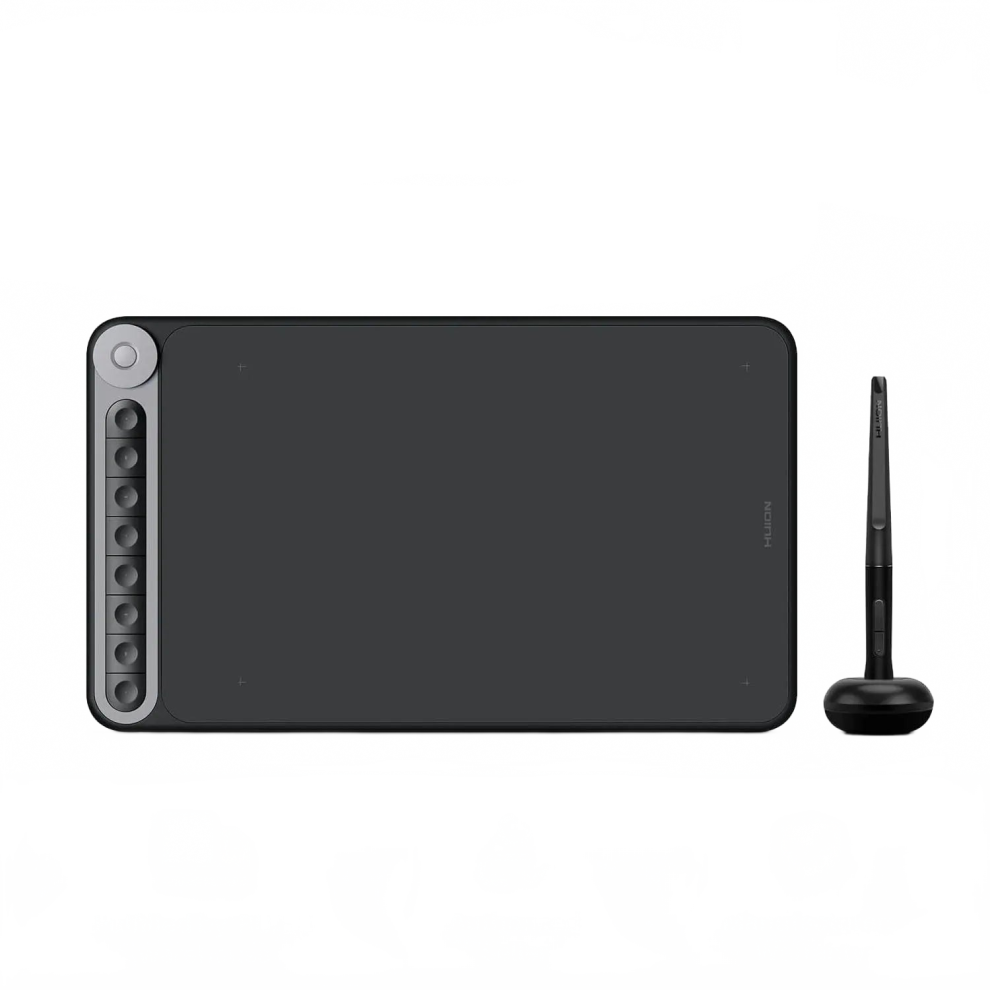 Huion Inspiroy Dial Q620m Wireless Graphic Drawing Tablet With 266Pps And Digital Pen For Pc & Android 313108659675