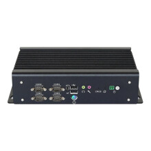 High-Performance Fanless Industriële Mini PC met Intel Core i7-10870H, Dual DDR4-ondersteuning, RS485/RS232/GPIO interfaces, 6x USB, Dual LA