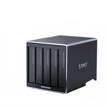 Orrick NS Series 5-Bay 3.5-Inch Hard Disk Enclosure with RAID, Type-C, 5Gbps Speed, Supports Up to 80TB - Model NS500RC3