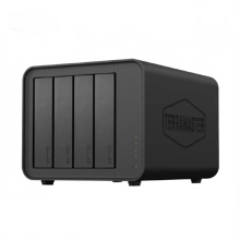 TerraMaster F4-212 4-Bay NAS Storage - Quad-Core CPU, DDR4 RAM, Diskless Personal Cloud Network Attached Storage
