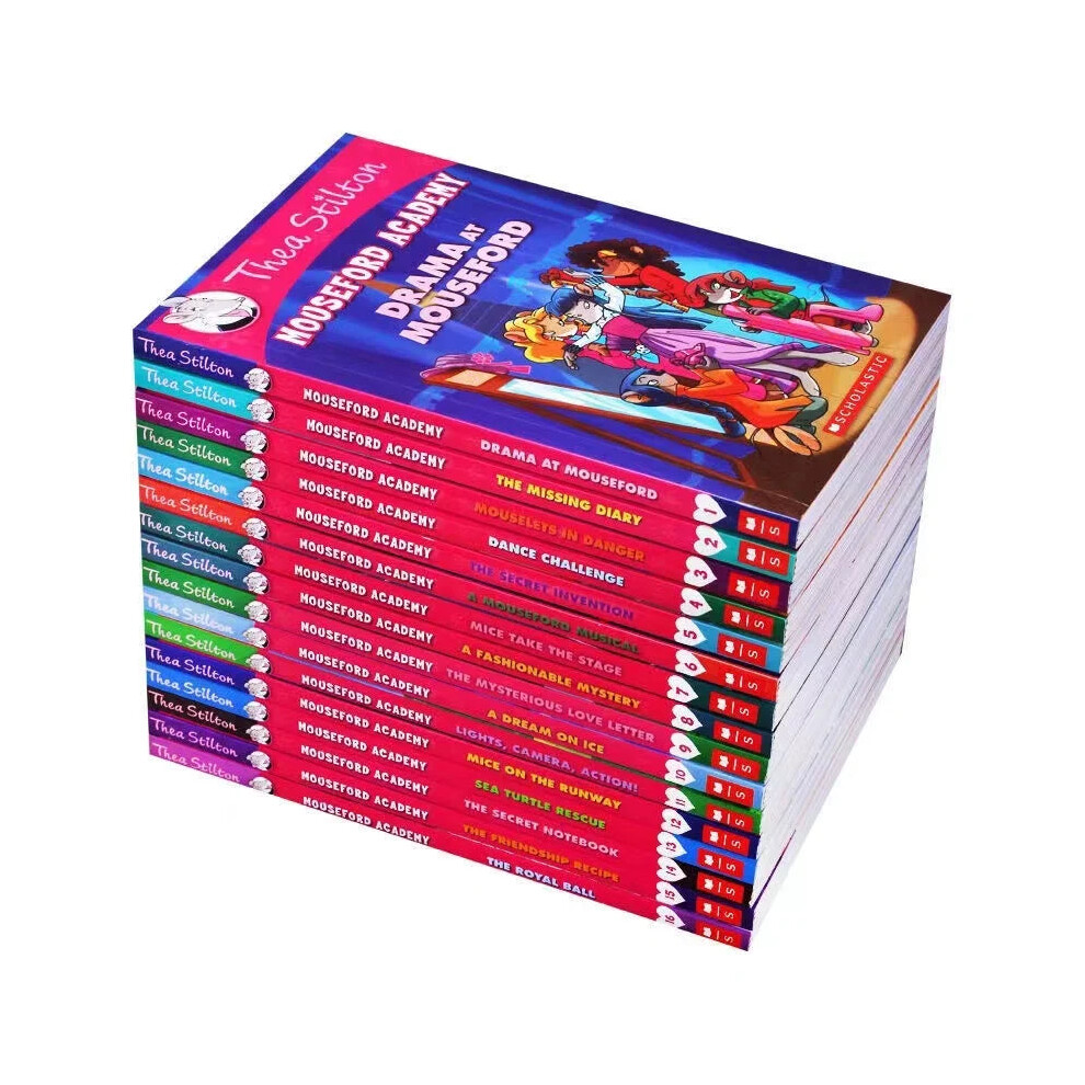 Mouseford Academy Adventures: Thea Stilton & Friends - 16 Book Collection For Ages 7-12 7445034646610