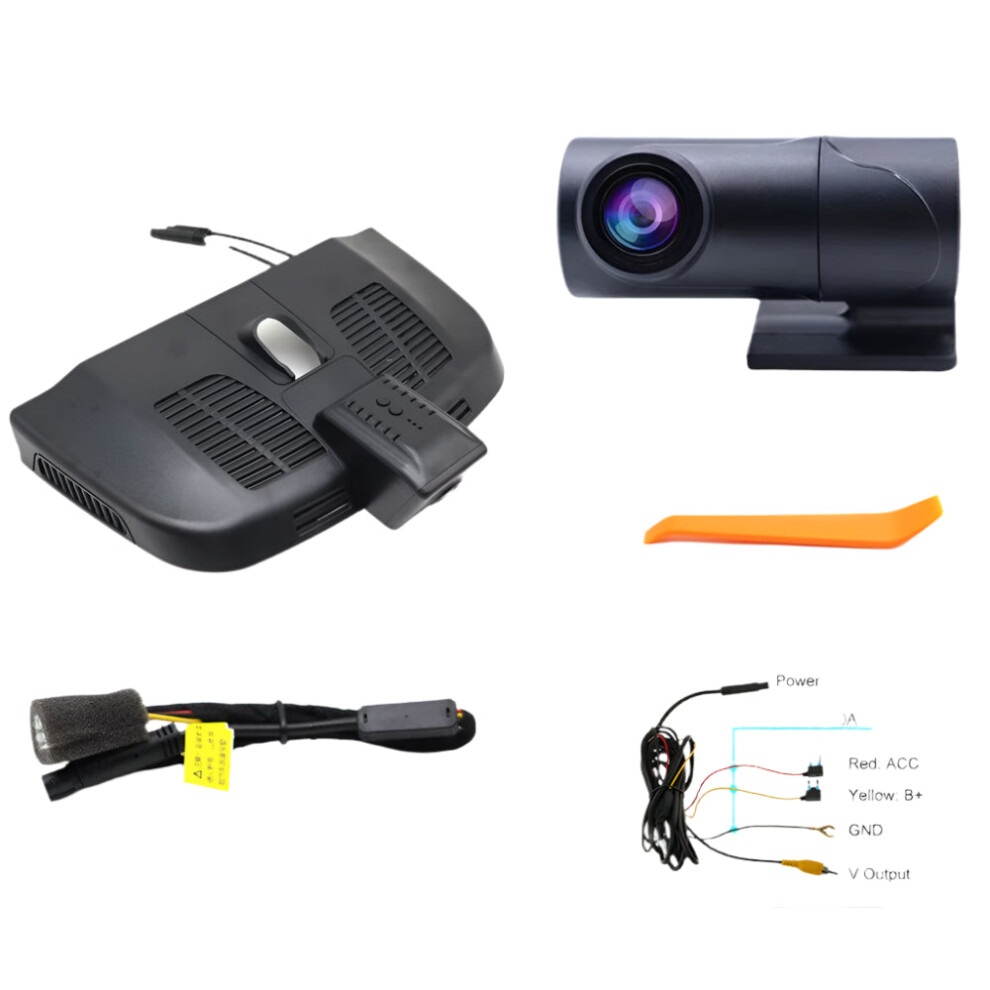 4K Plug & Play Car Dvr Dash Cam For Mercedes-Benz V-Class, Eqv, E-Vito, V260, Valente, Metris W447 (2016-2024) 313095086003