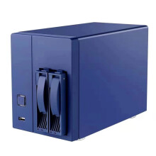 NS 202 2-Bay NAS Server: High-Speed NFS Network Cloud Storage with RAID & USB 3.0, Supports Up to 36TB for Home & SOHO