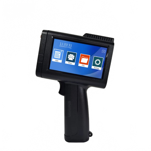Compact Handheld Inkjet Printer - Affordable Mini Digital Logo & Solvent Printing Solution