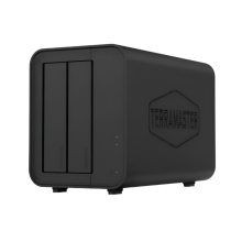 TerraMaster D2-320 2-Bay USB3.2 Gen2 10Gbps External Hard Drive Enclosure - USB RAID & JBOD, Diskless