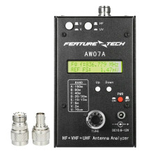 Fortschrittlicher HF/VHF/UHF - Antennenanalysator mit englischer Bedienungsanleitung - Deckt 160 m bis 490 MHz ab für Funkamateur - Enthusiasten