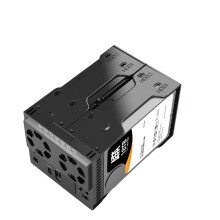 Maiwo 4-Bay RAID External Hard Drive Enclosure with Adjustable Fan, Type-C to SATA, Supports RAID Modes for 3.5 HDD/SSD