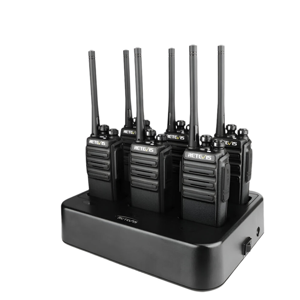 6-Pack Retevis Rt24 H777s Walkie Talkie Set - Pmr 446 Portable Vox Handheld Two-Way Radios For Hotel Communication 313103767740